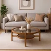 Hanah Home klub sto Harmony 110, 110 cm, orah