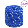 Brodski konop plavi 16 mm 100 m od polipropilena