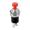Taster mini 0.5A/250V crveni, fi=7mm