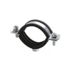 CEVNA OBJEMKA Z GUMO fi 100mm M8 (99-105mm) POCINKANA | Topdom