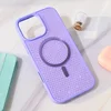 Maska za telefon iPhone 16 Pro Max CRYSTAL GLOW, Magsafe, Ljubičasta