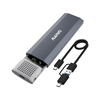 USB 3.2 Tip-C Kućište za M.2 PCIe NVMe SSD, aluminium, bez alata, K1689P