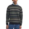 Barbour Pulover Case Fair MKN1027BK52 Črna Regular Fit