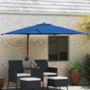 Vrtni suncobran Azurnoplava 248,5 x 247,5 x 160 cm