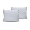 De White Satin Jastučići Set (2 komada)