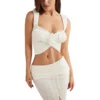 Embody Ženski top Arielle, Beli