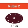 Brusni list Rubin 2 STF D125/8 P120 RU2/10 kos