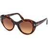 Tom Ford Guinevere FT1084 52F ONE SIZE (52) Havana/Rjava