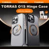 Torras Maska za mobilni telefon iPhone 15 Pro Max, Crna