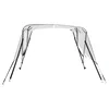Tenda bimini s 3 luka i bočnim stijenkama 183x(137-152)x137 cm