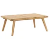 Vrtni stolić za kavu 90 x 55 x 35 cm masivno bagremovo drvo
