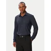 HUGO Srajca Kenno 50566332 Mornarsko modra Slim Fit