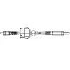 Zebra USB2.0 - miniUSB2.0 USB kabel USB A Mini-USB B