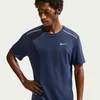 Nike M NK DF MILLER UV SS TEE, muška majica za trčanje, plava IF2082