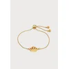Juicy Couture Verižica Crystal Crown zlata