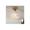 Brilagi - LED Plafonski luster ANTHONY 1xE14/60W/230V hrast/bež