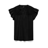 Vero Moda Bluza Line 10347292 Črna Regular Fit