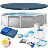 Northix Vrtni bazen z okvirjem 366 x 76 cm 16-v-1 INTEX 26712ND