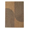 Črna/rjava notranja in zunanja preproga 240x340 cm Mira 1453 – Ayyildiz Carpets