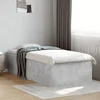 Okvir kreveta boja betona 90 x 190 cm od konstruiranog drva
