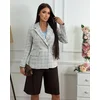 Squareonline Ženski sako Pastel Tweed, Svetloplavi