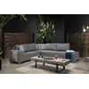 Atelier del Sofa Ugaona garnitura na razvlačenje Loft, 230 x 285 cm, Siva