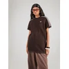 Obleka adidas Knitted Crochet Dress Aurora Coffee M