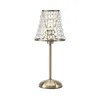 Markslöjd 109125 - LED prigušiva punjiva stona lampa LIORA 1xE14/2W/2000 mAh mesing