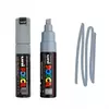 Uni Posca Paint Marker Pen PC-8K - Grey
