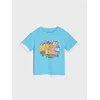 Sinsay - Majica SpongeBob - tirkizno