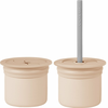 Minikoioi Sip+Snack Set jedilni set za otroke Bubble Beige/Powder Grey 1 kos
