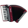 HOHNER basna harmonika BRAVO III 80, rdeča