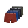 JACK & JONES Boksarice JACHUEY mornarska / oliva / karminsko rdeča / črna