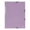 FASCIKL KLAPA S GUMICOM KARTON A4 AQUAREL EXACOMPTA 55535E PASTELNO LJUBIČASTA