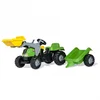 Rolly Traktor Kid Sa Utovarivačem I Prikolicom, Zeleni