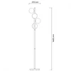 TALIA 23 PODNA LAMPA 4*G9 BAKAR