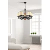 OPVIQ Luster Fiona Coral Wood Black White Cream