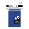 Ultra Pro Matte Small Desk Protector Sleeves 60 - Blue