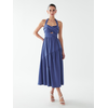 BWLDR Obleka Lana moder denim