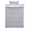 Set satenske posteljine JUDITH 140x200 plava