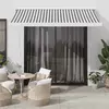 Vidaxl Zložljiva tenda antracit in bela 3x2,5 m blago in aluminij