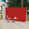 Bočna tenda za dvorište/terasu 160 x 300 cm crvena
