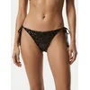 Guess Spodnji del bikini E6GO04 KBMV0 Rjava