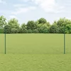 vidaXL Euro Fence z 5 U stebrički Zelen 1.4x10 m Jeklo