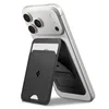 Magnetna denarnica in stojalo Spigen S314-1 Slim Fold MagFit z magnetnim obročem in eno režo za kartice - black
