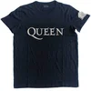 Queen Logo & Crest (Applique) Navy Blue L Majica