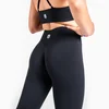 Polleo Womens Fierce Seamless Leggings, Black - XS