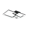 Rabalux LED Luster Amilia, 22W, DIP Switch, 47x47cm, Crni