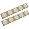 Mave 10 kos tankih plastičnih NFC nalepk premera 25 mm s čipom NTAG213