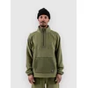 Jones Snowboards Lodge Half Zip Rec Fleece Jacket moss green